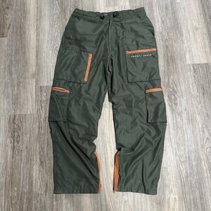Vtg Y2K Tommy Hilfiger Mens XL Baggy Cargo Pants Skater adjustable Waist